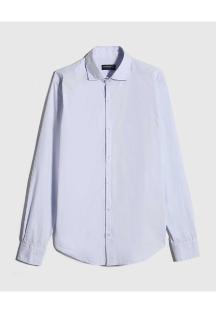 Camisa Para Hombre Manga Larga Sin Bolsillo Color Azul Claro Marca Patprimo #44013060