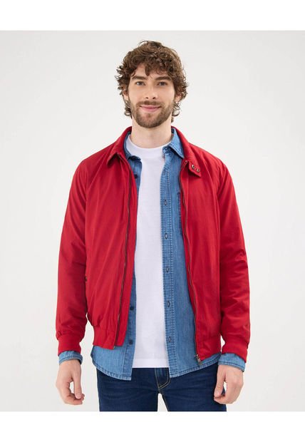Chaqueta Para Hombre Bomber Color Rojo  Marca Patprimo #44080291