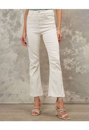Jean Para Mujer Flare Color Beige Marca Patprimo #30160373