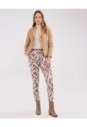 Pantalón Para Mujer Chino Color Café Marca Patprimo #30071890