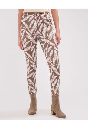 Pantalón Para Mujer Chino Color Café Marca Patprimo #30071890