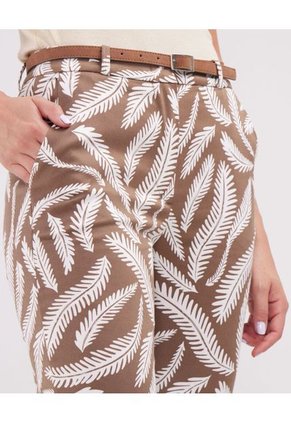 Pantalón Para Mujer Chino Color Café Marca Patprimo #30071890