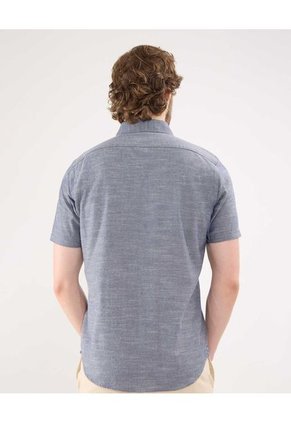 Camisa Para Hombre Manga Corta Con Bolsillo Color Gris  Marca Patprimo #44013048