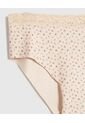 Panty Clásico Con Encaje  Para Mujer Crema Patprimo de Patprimo