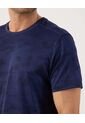 Camiseta Texturizada   Para Hombre Azul Patprimo de Patprimo
