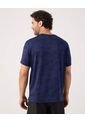 Camiseta Texturizada   Para Hombre Azul Patprimo de Patprimo