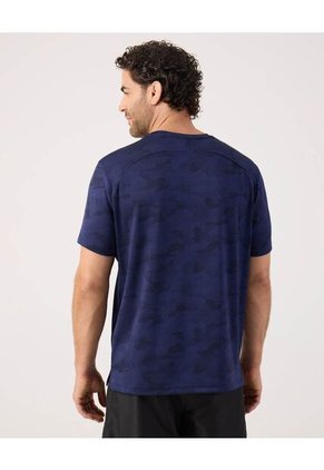 Camiseta Texturizada Para Hombre Azul Patprimo
