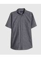 Camisa Para Hombre Manga Corta Con Bolsillo Color Gris  Marca Patprimo #44013048 de Patprimo