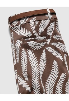 Pantalón Para Mujer Chino Color Café Marca Patprimo #30071890