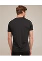 Camiseta Interior Manga Corta Hombre Patprimo Negro 44020027-10 de Patprimo