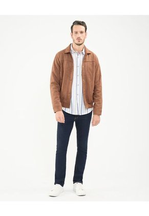 Camisa Para Hombre Manga Larga Con Bolsillo Cuello Casual C Color Azul Claro Marca Patprimo #44013085