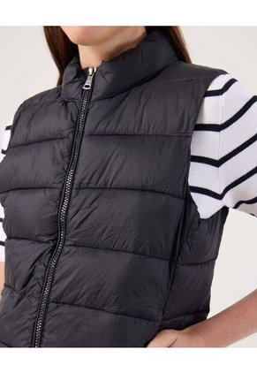 Chaleco Para Mujer Acolchado Color Negro Marca Patprimo #30250042