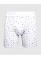 Bóxer Medio Estampado X1 Para Hombre Blanco Patprimo de Patprimo