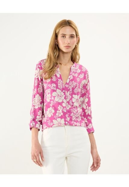 Blusa Para Mujer Manga Larga Color Rosado Marca Patprimo #30123392