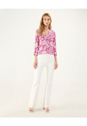 Blusa Para Mujer Manga Larga Color Rosado Marca Patprimo #30123392