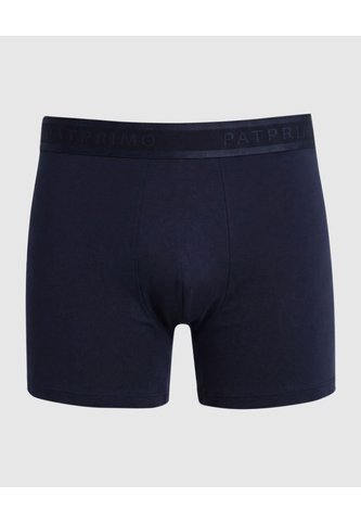 Bóxer Medio Unicolor  X1 Para Hombre Azul Patprimo Patprimo