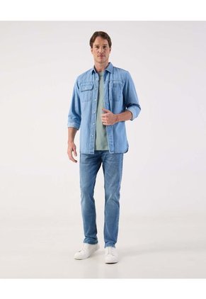 Camiseta  Para Hombre Manga Corta Cuello Redondo Color Verde Marca Patprimo #44090966