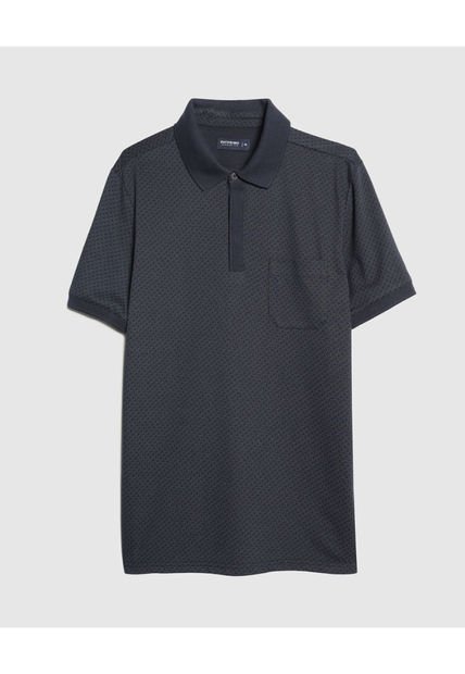 Polo Para Hombre Cuello Tejido Con Bolsillo Color Azul Oscuro Marca Patprimo #44112593