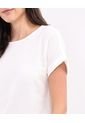 Blusa Para Mujer Manga Corta Color Blanco Marca Patprimo #30123347 de Patprimo