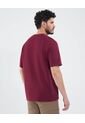 Camiseta Para Hombre Manga Corta Cuello Redondo Color Vino Marca Patprimo #44090938 de Patprimo