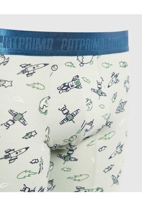 Pantaloncillo Infantil Niño Boxer Filete Medio Color Verde Marca Patprimo #63000061