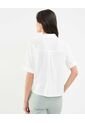 Camisa Para Mujer Manga Corta Color Crema Marca Patprimo #30010677 de Patprimo