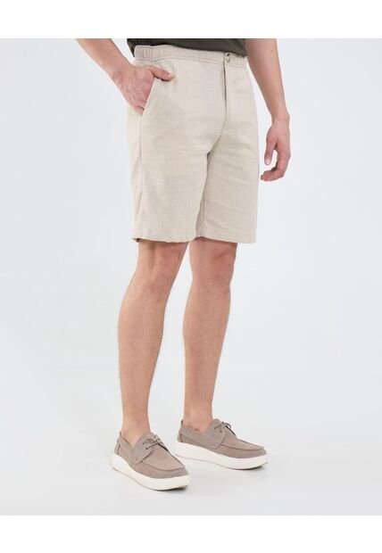 Bermuda Para Hombre Regular Corto Color Café Marca Patprimo #44100460