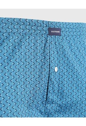 Boxer X1 Para Hombre Bragueta Amplio Color Azul Marca Patprimo #10560-H0