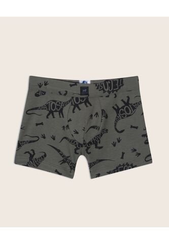 Pantaloncillo Infantil Niño Boxer Filete Color Verde Marca Patprimo #66000096 Patprimo