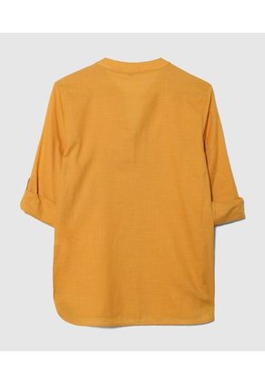 Blusa Para Mujer Manga Larga Color Amarillo  Marca Patprimo #30123098