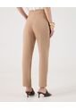 Pantalón Clasico Unicolor  Para Mujer Café Patprimo de Patprimo