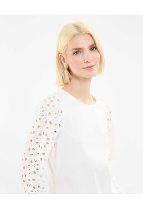 Blusa Para Mujer Manga Larga Color Blanco Marca Patprimo #30123382