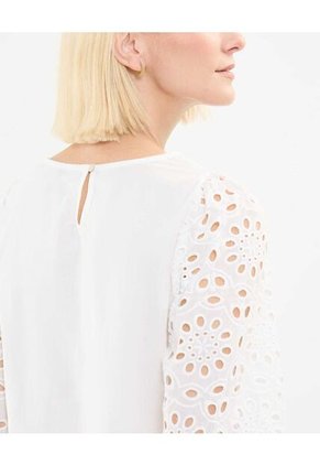 Blusa Para Mujer Manga Larga Color Blanco Marca Patprimo #30123382