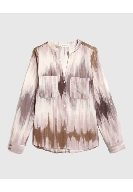 Blusa Para Mujer Manga Larga Color Café Marca Patprimo #30123496