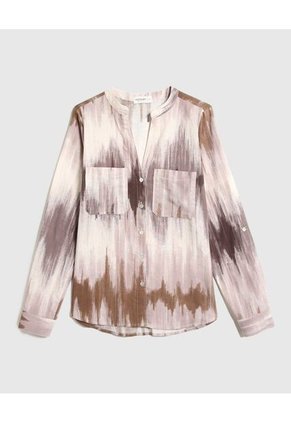 Blusa Para Mujer Manga Larga Color Café Marca Patprimo #30123496