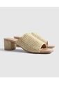 Sandalias Tejidas Altas  Para Mujer Crudo Patprimo de Patprimo