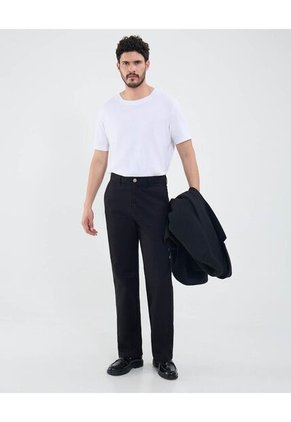 Pantalon Regular   Para Hombre Negro Patprimo