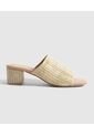 Sandalias Tejidas Altas  Para Mujer Crudo Patprimo de Patprimo