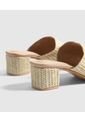 Sandalias Tejidas Altas  Para Mujer Crudo Patprimo de Patprimo