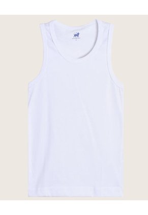 Camiseta Interior Para Niño Interior M/Sisa Lisa Color Blanco Marca Patprimo #59600