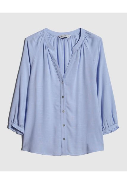 Blusa Para Mujer Manga 3/4 Color Azul Claro Marca Patprimo #30123342
