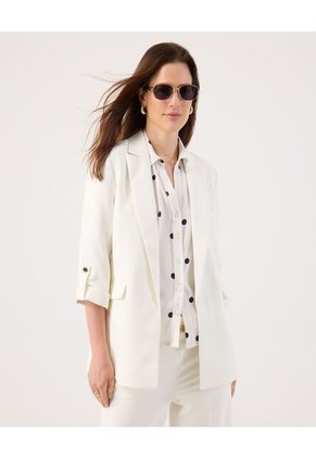 Blazer Para Mujer Color Blanco Marca Patprimo #30400141