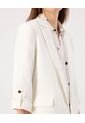 Blazer Para Mujer  Color Blanco Marca Patprimo #30400141 de Patprimo