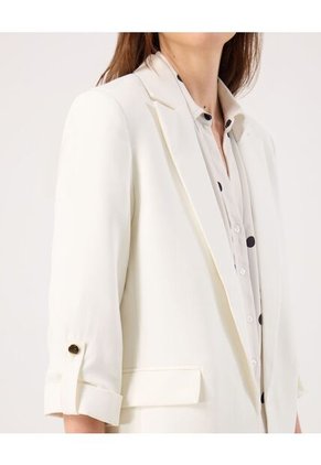 Blazer Para Mujer Color Blanco Marca Patprimo #30400141