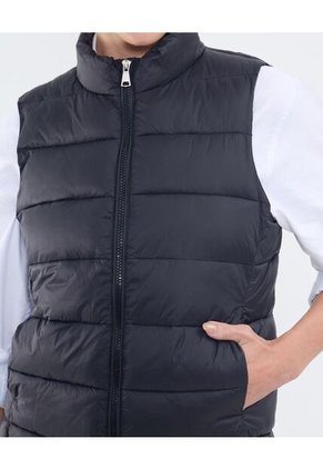 Chaleco Para Mujer Acolchado Color Negro Marca Patprimo #30250040