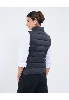 Chaleco Para Mujer Acolchado Color Negro Marca Patprimo #30250040