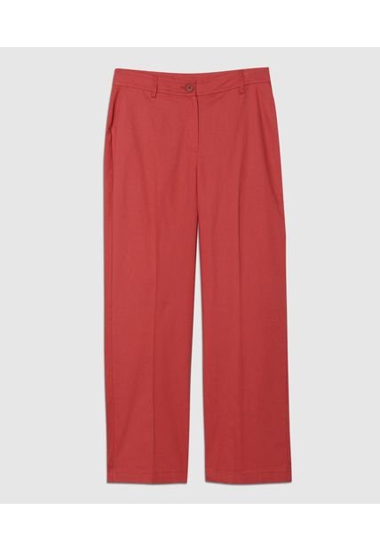 Pantalon Mujer Patprimo  Rojo Algodón