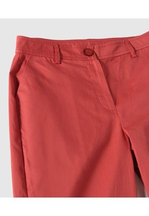 Pantalon Mujer Patprimo  Rojo Algodón