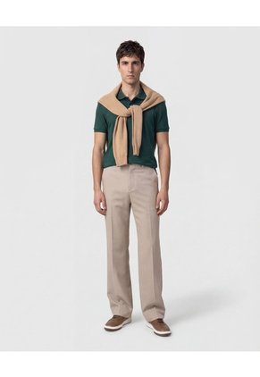 Polo Premium En Tejido Piqué   Para Hombre Verde Patprimo