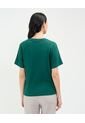 Camiseta Para Mujer Manga Corta Cuello Redondo Color Verde  Marca Patprimo #30093644 de Patprimo